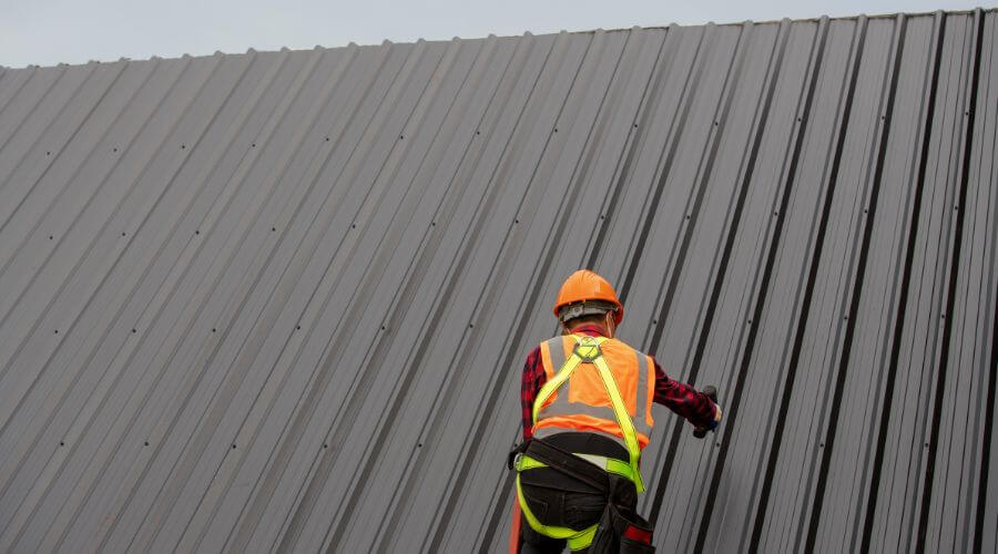 Professional metal roof installation services in Champion, NE